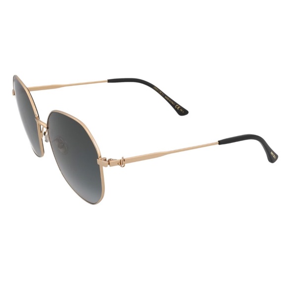 Jimmy Choo women’s logo monogram round aviator sunglasses NEW - Picture 2 of 14